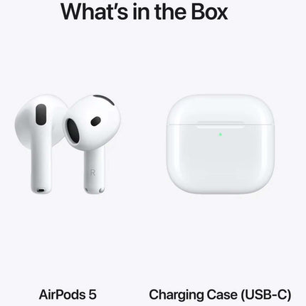 Apple AirPods 5 Wireless Earbuds with Noise Cancellation, Up to 20 Hours, IP57