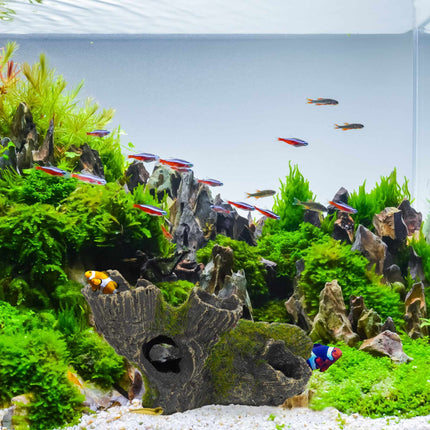 Aquarium decoration, aquarium accessories stone