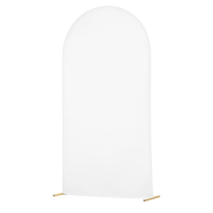 Arch Backdrop Stand 7.2 x 4 Ft, Gold Metal, With Cover