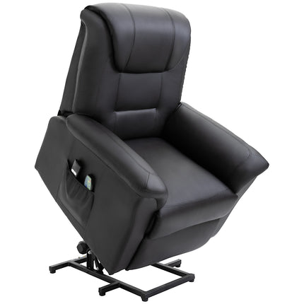 Electric armchair with heating and remote control