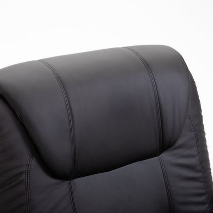Electric armchair with heating and remote control