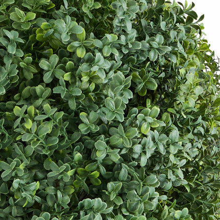 Artificial Boxwood Topiary Trees Set of 2, 27 In, Spikes