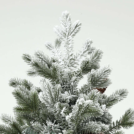 Artificial Christmas tree, 100cm, snowy, flame retardant