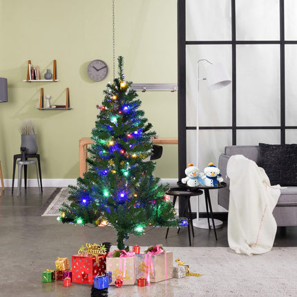 Choinka sztuczna 120 cm, światła LED, stojak