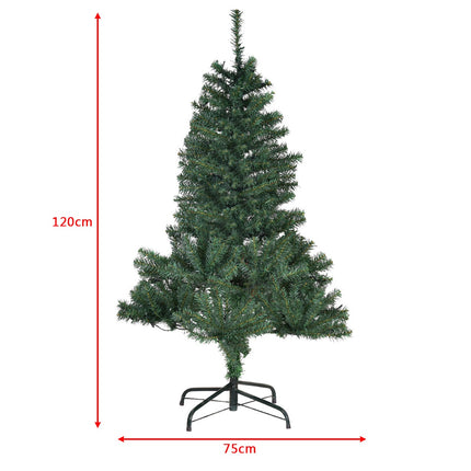 Choinka sztuczna 120 cm, światła LED, stojak