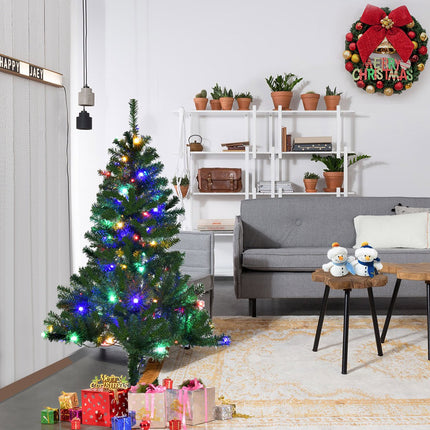 Choinka sztuczna 120 cm, światła LED, stojak