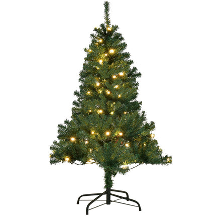 Choinka sztuczna 120 cm, światła LED, stojak