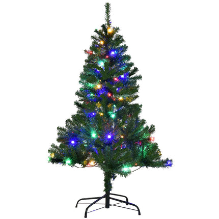 Choinka sztuczna 120 cm, światła LED, stojak