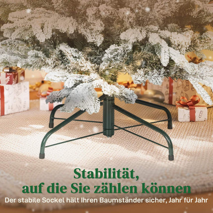 Artificial Christmas Tree, 150cm Snowy Pine, 1162 Branches