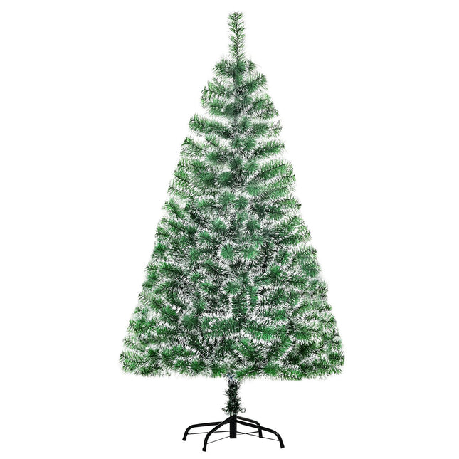1.5M artificial Christmas tree, 416 branches, metal base