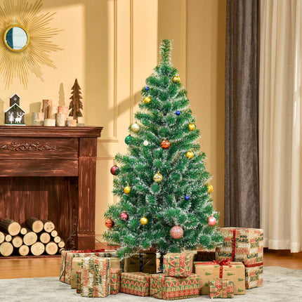 1.5M artificial Christmas tree, 416 branches, metal base