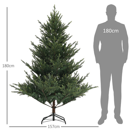 Artificial Christmas tree, 180cm, flame retardant, indoors