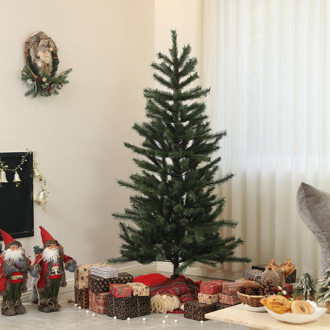 Artificial Christmas tree, 180cm, flame retardant, green