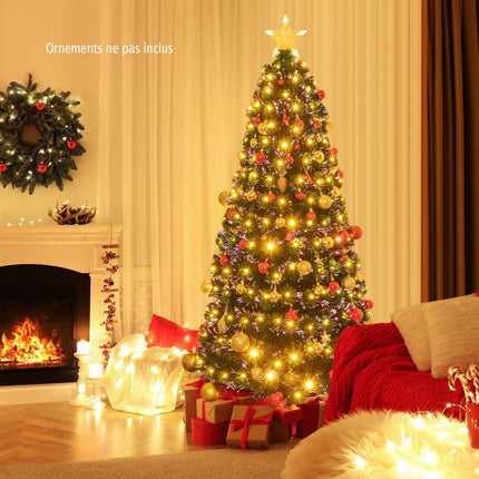 Artificial Christmas Tree 180cm, Fiber Optic, 230 LED, 8 Modes