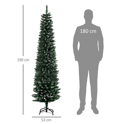 Artificial Christmas Tree, 190 cm, Realistic, Fireproof