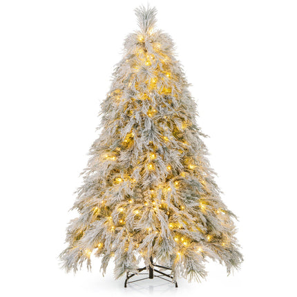 Artificial Christmas Tree 192cm, Hinged, 250 Warm White LEDs