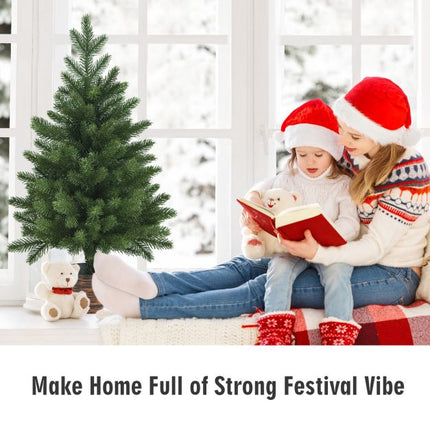 Artificial Christmas Tree 60 cm, Potted, 50 Tips, PE