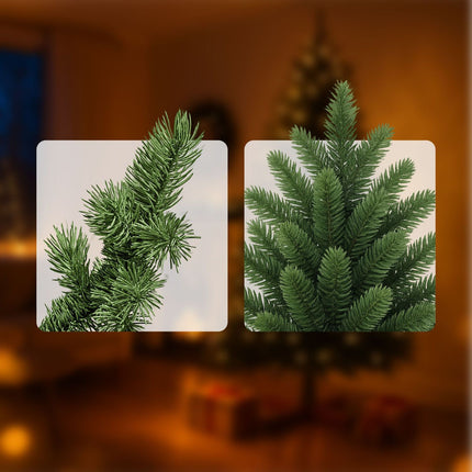 Artificial Christmas Tree – PVC Needles, Reusable