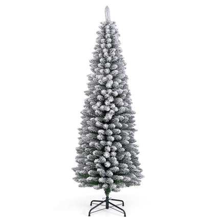 Artificial Christmas Tree, Snow-Flocked, 180 cm, PVC
