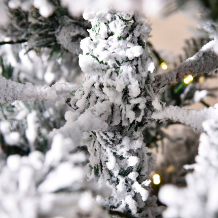 Artificial Christmas tree with remote-controlled LED lights, 180cm