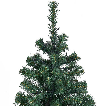 Artificial Christmas Tree with LED Lights, 150cm