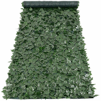 Artificial Ivy Privacy Fence Screen, 1 x 4 m, PE Mesh