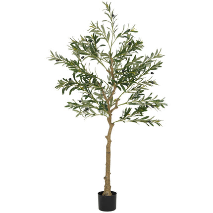 Artificial Olive Tree, 150 cm, 720 Leaves, 40 Olives
