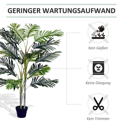 Large artificial palm, 150cm, Indoor/Outdoor decor