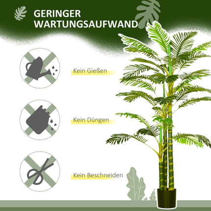 Artificial palm tree 190 cm - Indoor/Outdoor fake plant