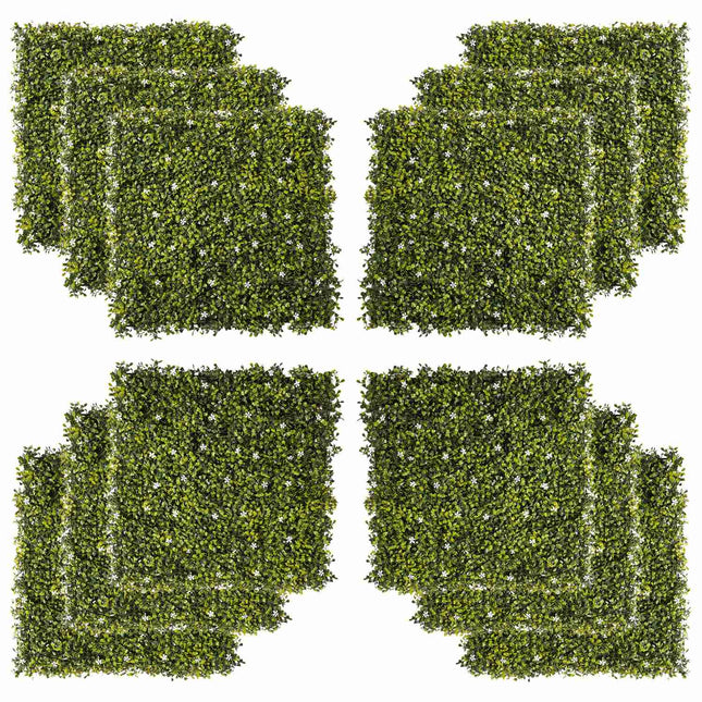Artificial plant wall kit - UV protection, 50x50cm, 12 panels