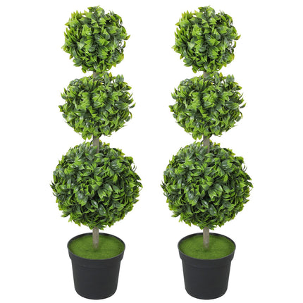 Artificial Potted Plants, UV-Resistant, 100 cm Tall