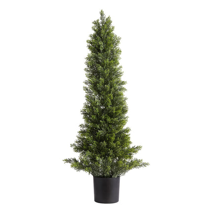 Artificial Topiary Cedar Trees, Set of 2, 36 Inch