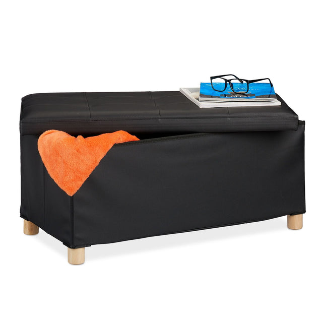Kunstleren bankje