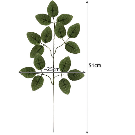 Artificial leaves 47cm - set of 12 pcs. Gardlov 22557