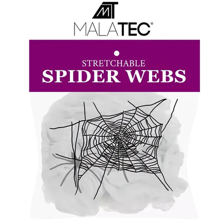 Artificial spider web + 2 Malatec spiders 19759