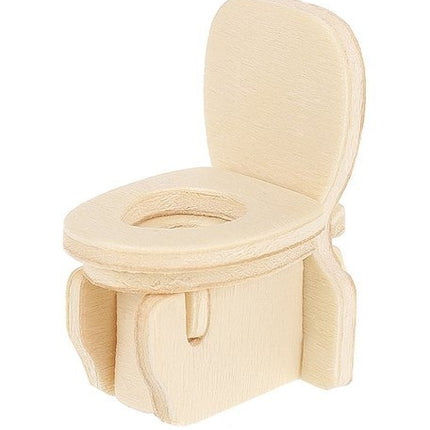A set of wooden furniture for dolls 34 pcs.