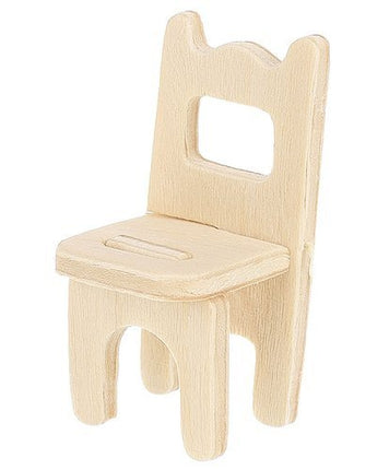 A set of wooden furniture for dolls 34 pcs.