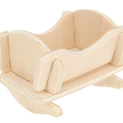A set of wooden furniture for dolls 34 pcs.