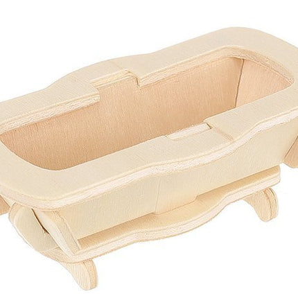 A set of wooden furniture for dolls 34 pcs.