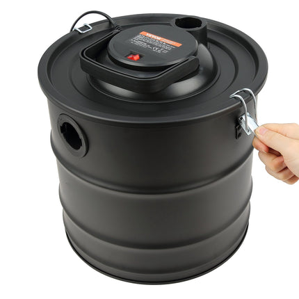 Ash Vacuum Cleaner 20L, 1200W, HEPA, Hose, Wheels