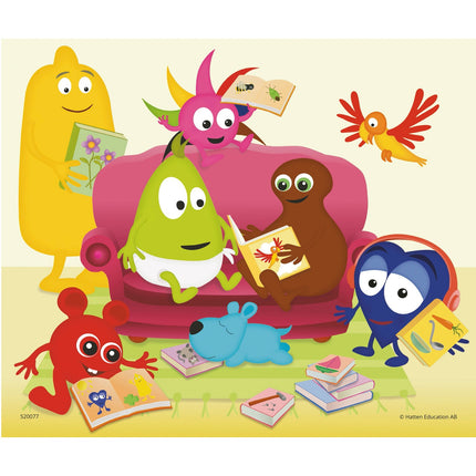 Ash puzzle wooden Babblers 6 pieces