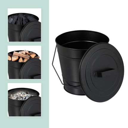 Ashtray with lid 7 l