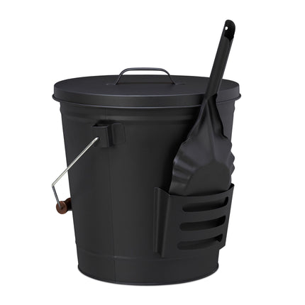 Ashtray with lid and shovel