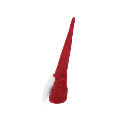 A standing red gnome