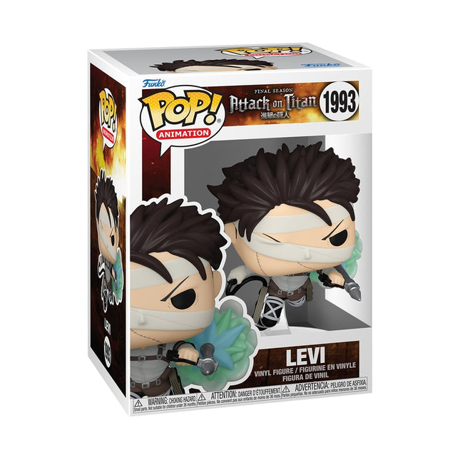 Attack on Titan Funko Pop Vinyl Figure - Levi with Bandages