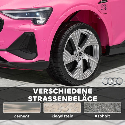 Audi E-tron Kids Electric Car, 12V, Remote Control