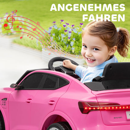 Audi E-tron Kids Electric Car, 12V, Remote Control
