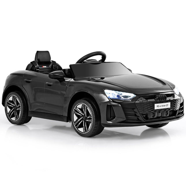 Audi RS children's electric car with 2.4 G remote control with music and headlights black