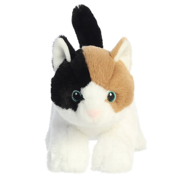 Aurora Eco Nation Plush Calico Cat, 21 Cm