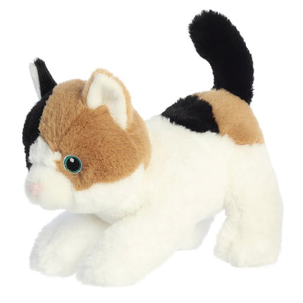 Aurora Eco Nation Plush Calico Cat, 21 Cm